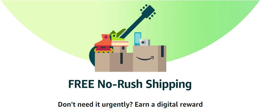 no rush shipping