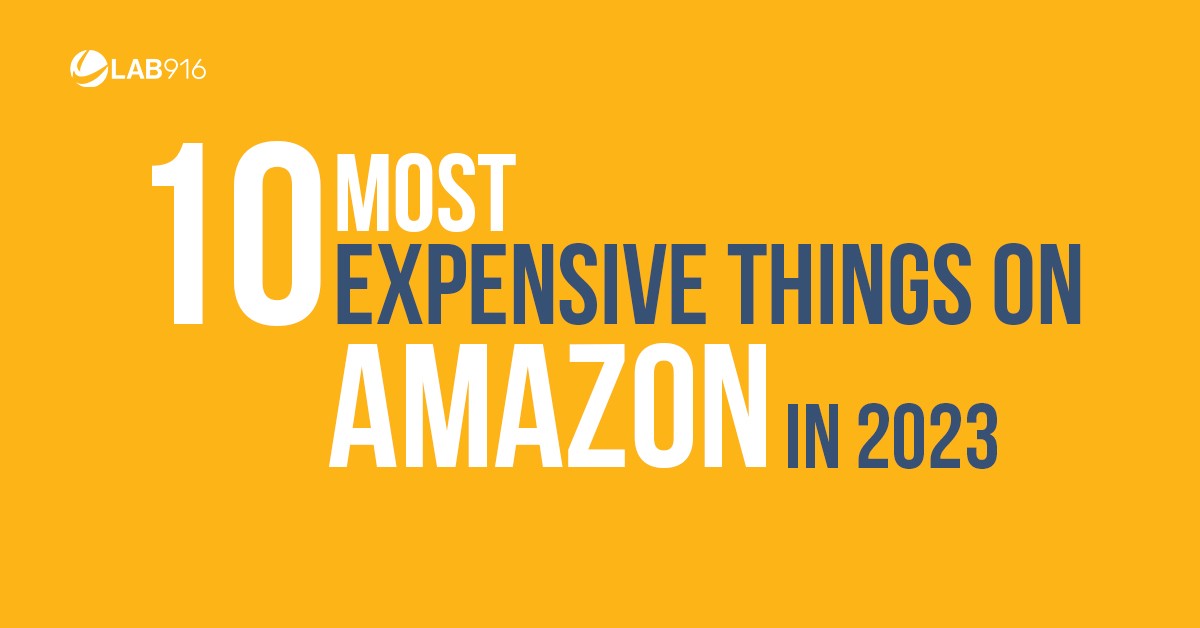 10 Most Expensive Things on Amazon in 2023 - Lab 916